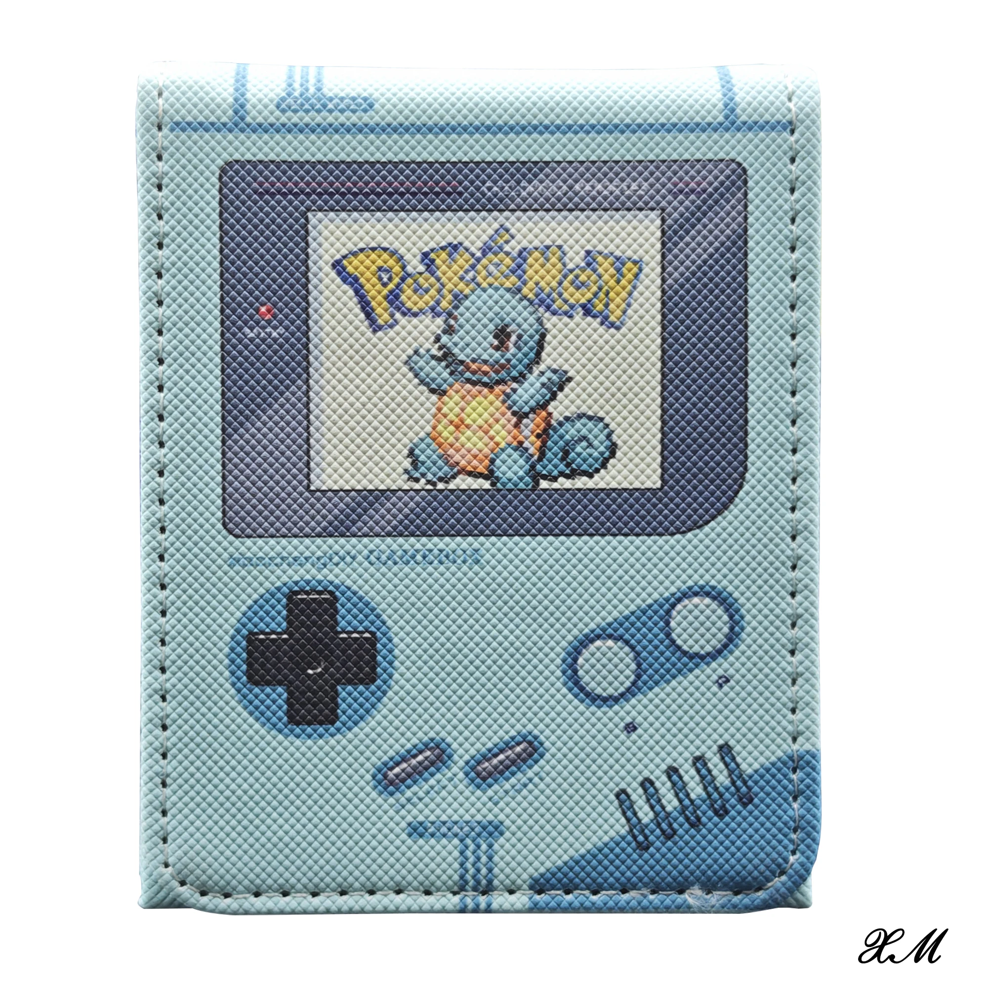 

Коллекционная карта PKM PTCG, сквиртл-пиксель, коробка для хранения карт, игра для мальчиков, аниме, Ptcg, флип-палубный чехол, игрушка в подарок