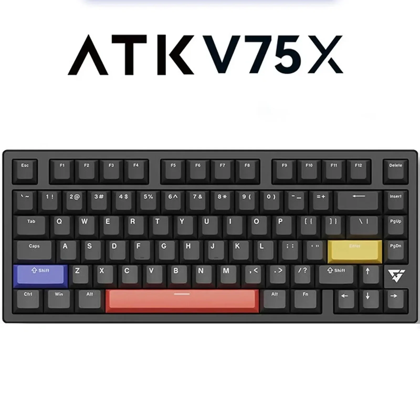 

Atk Vxe V75x Keyboard 3-Mode Bluetooth Gasket Structure 75% Layout Mechanical Gaming Esports Keyboards Customized Accessory Pc