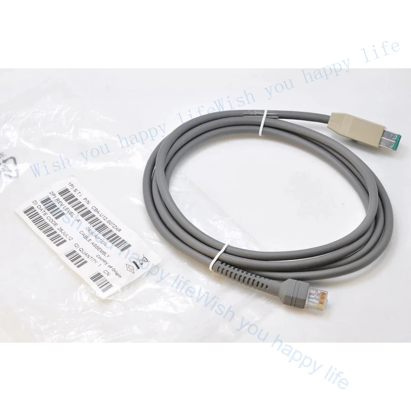 

Кабель USB-RJ45 10P10C для сканеров Symbol LS3408-ER, LS3408-FZ, LS3478 ER, LS4278