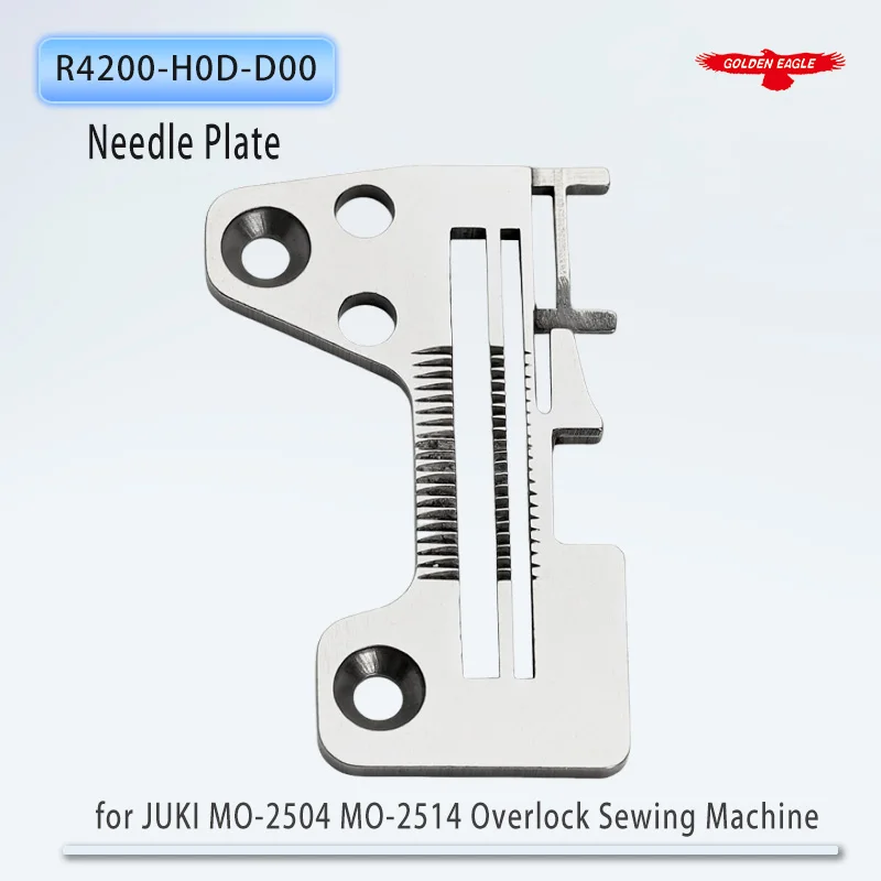 R4200-H0D-D00 Golden Eagle Needle Plate for JUKI MO-2504 MO-2514 Overlock Sewing Machine Parts