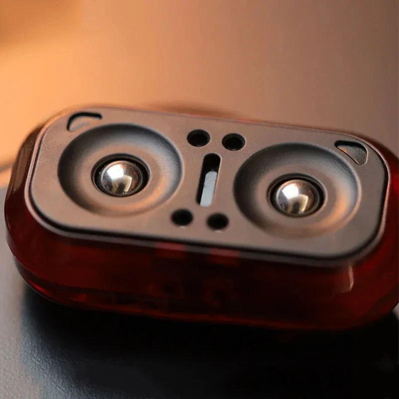 Gao Studio PC sowa obraca Push Fidget suwak magnetyczny Haptic suwak EDC zabawki typu Fidget ADHD narzędzie do niepokoju w biurze odprężenie