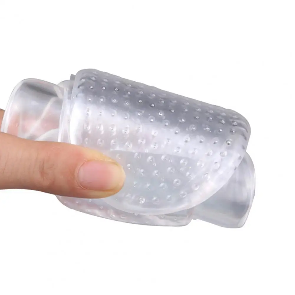 1 Pair Convenient Silicone Insoles  Soft Sole Universal Shoes Pads  Silicone Shoes Pads Sandals Massager