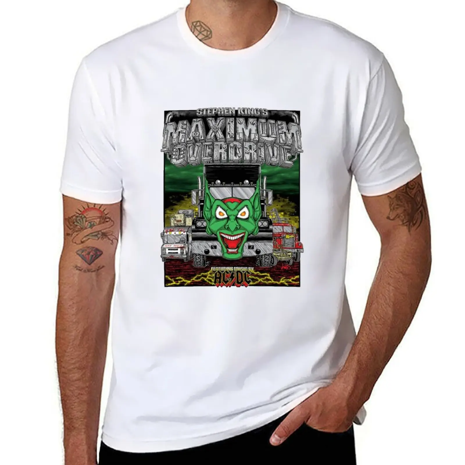 

Maximum Overdrive T-Shirt anime t shirts for man t shirts cotton 100% T-Shirt
