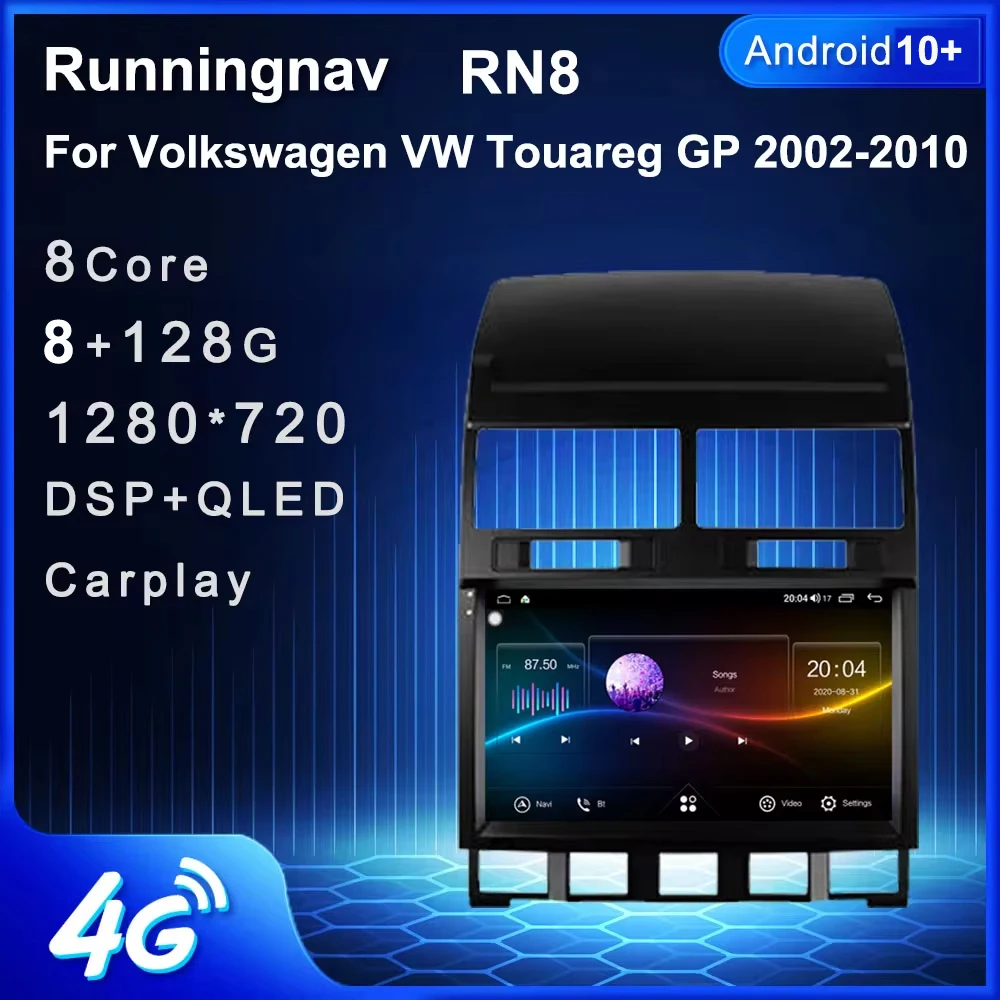 Runningnav For Volkswagen VW Touareg GP 2002-2010 Android Car Radio Multimedia Video Player Navigation GPS