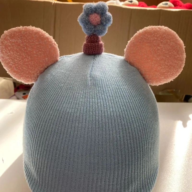 Чехол для лыжного шлема, персонализированный чехол для снежного шлема, мультяшный однобортный двойной вязаный милый чехол для параплана