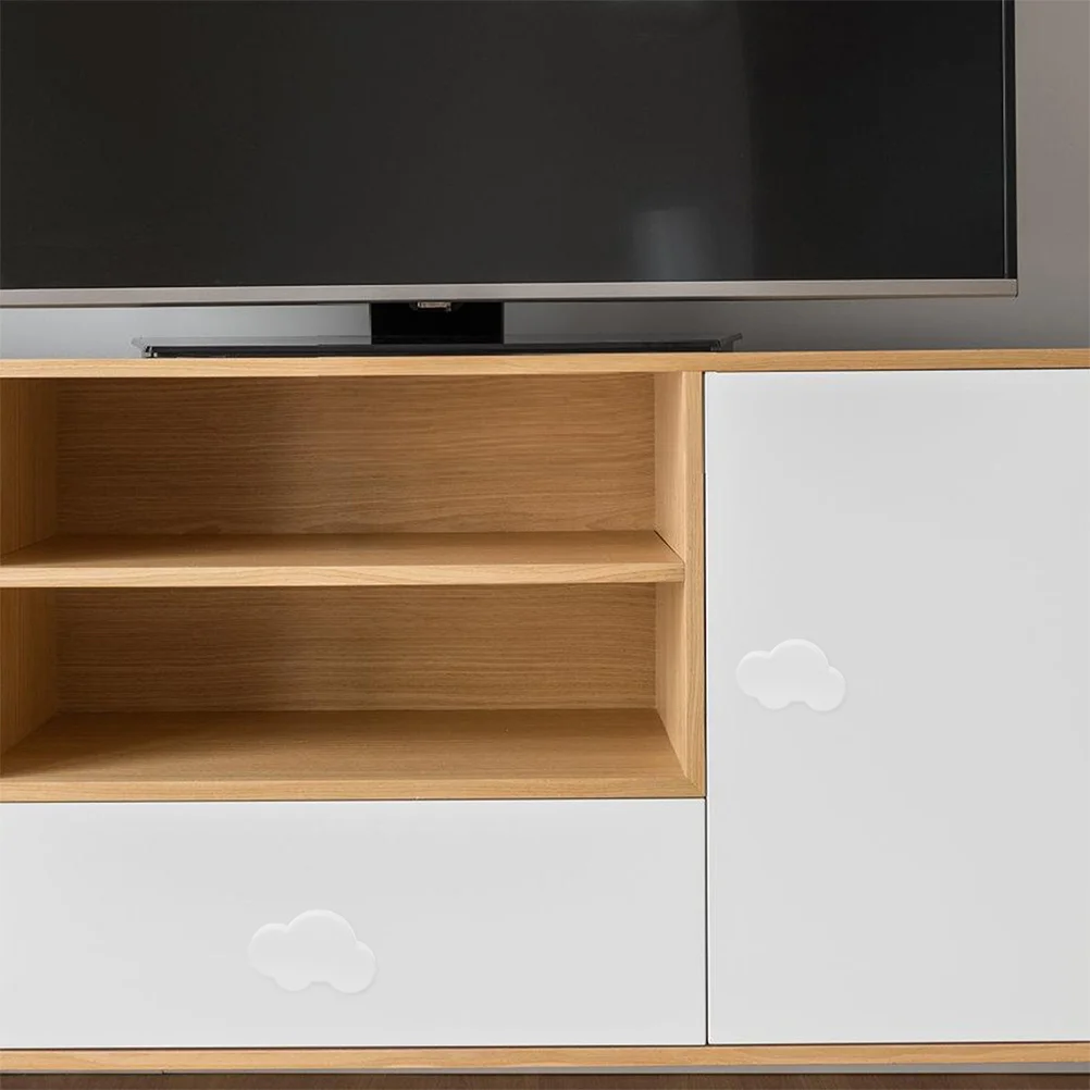 

6 шт., мультяшные ручки для ящика, чехлы для ручек шкафа, декоративная фурнитура для комода с бантом, резиновые винтажные