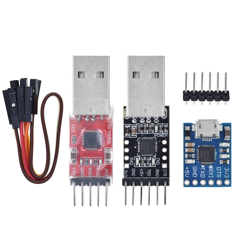 CP2102 USB 2.0 zu UART TTL 5PIN Stecker Modul Seriell Konverter STC Ersetzen FT232 CH340 PL2303 CP2102 MICRO USB für arduino – Detail 18