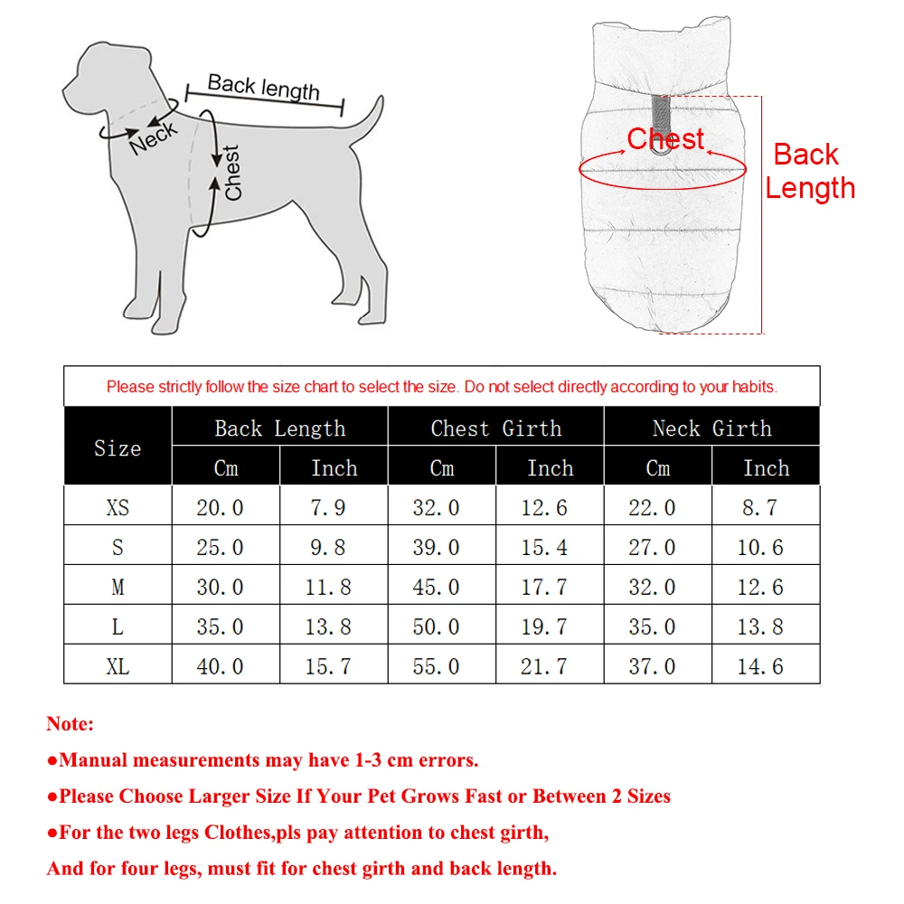 Waterproof Fleece Pet Coat 6