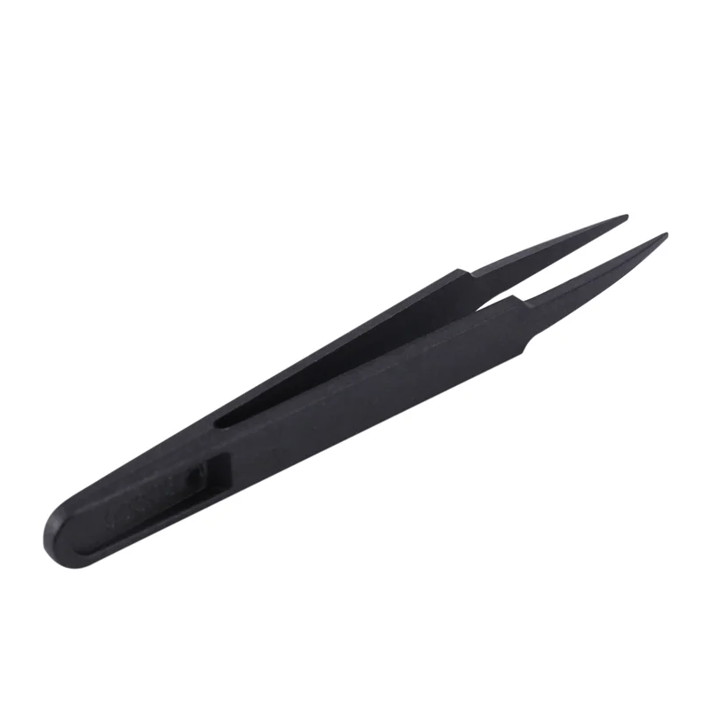 

AB34-30 Pcs Black Plastic Electronic Pointy Tip Anti-Static Tweezers