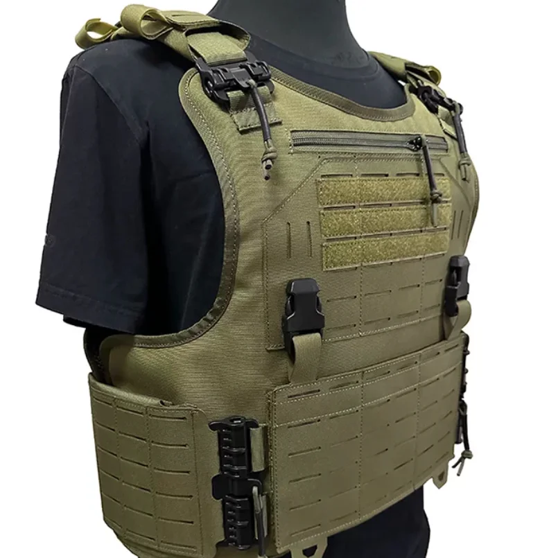 

New Laser Quick Release Styling Vest For Outdoor Lightweight CS Expansion Training Vest TC0221