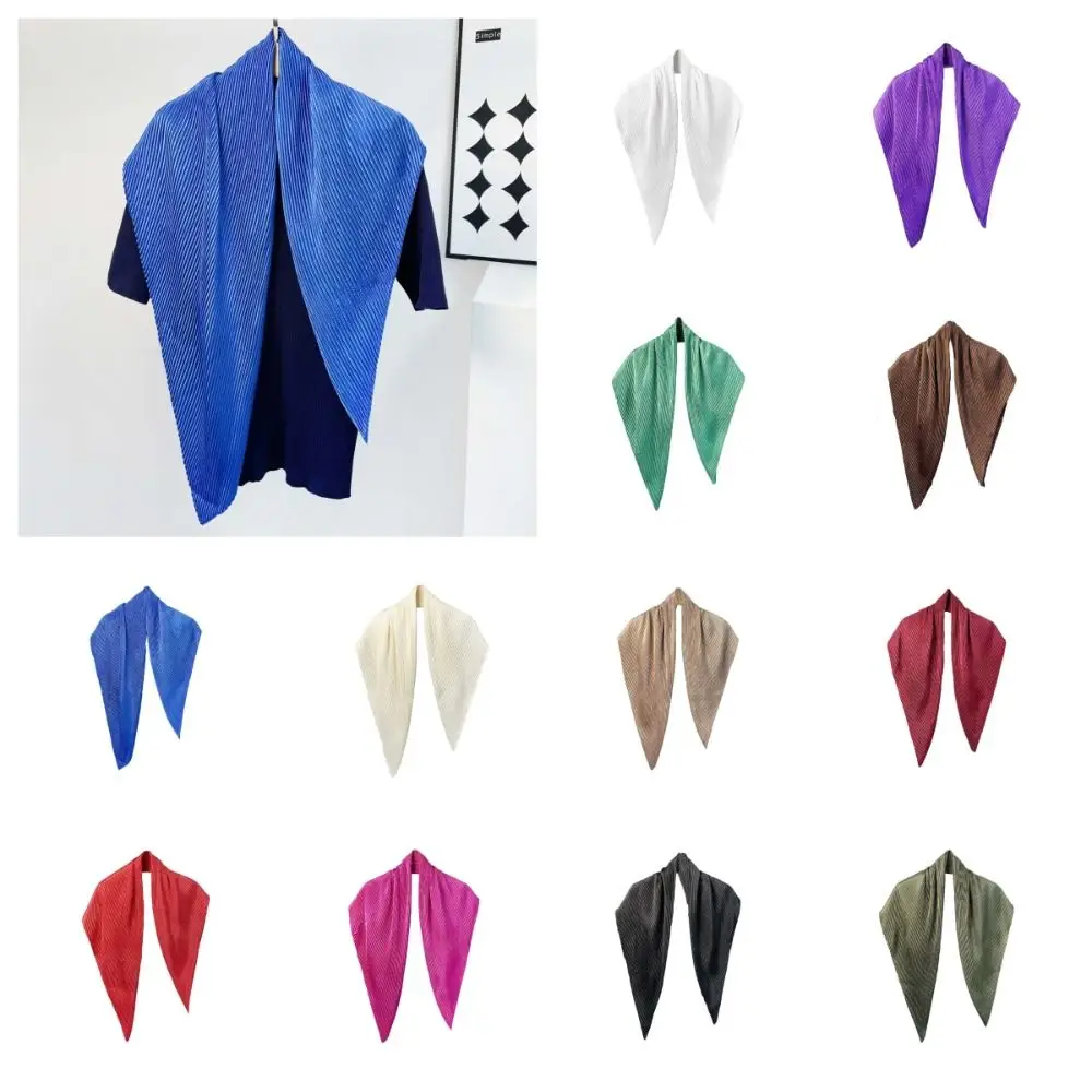 

Атласный шелковый шарф 90 см, простой солнцезащитный квадратный шарф карамельных цветов, хиджаб, платок, однотонная шаль для путешествий