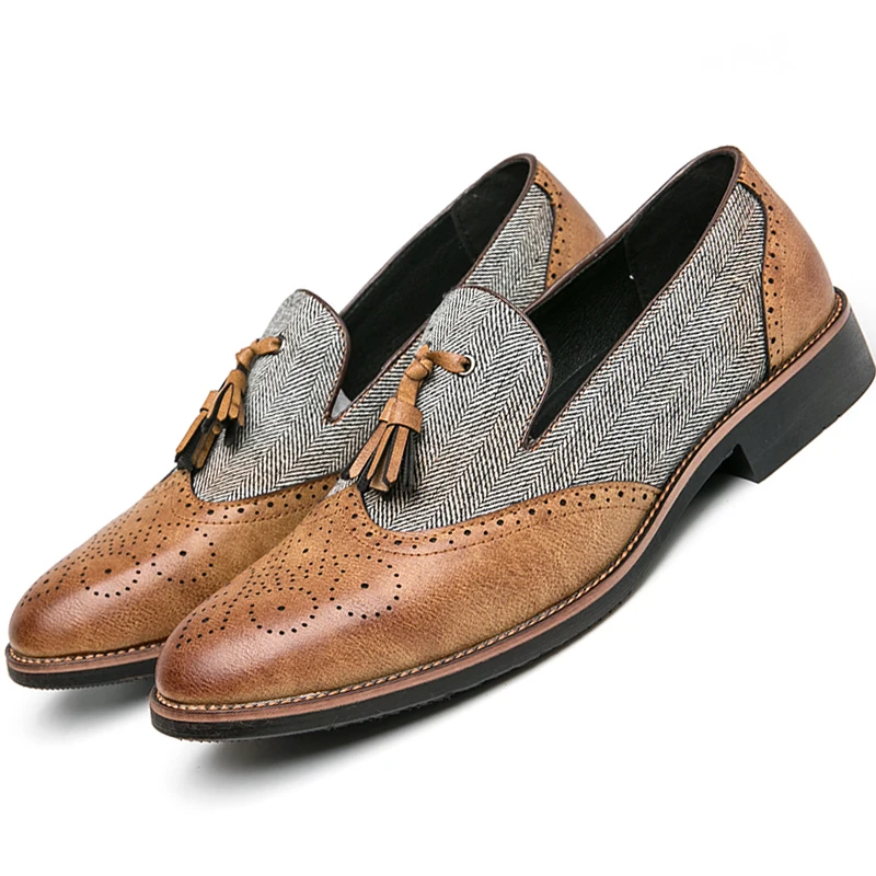 

Высококачественные мужские модельные туфли без шнуровки, кожаные лоферы для мужчин, деловые кожаные свадебные туфли, мужские офисные туфли, новинка
