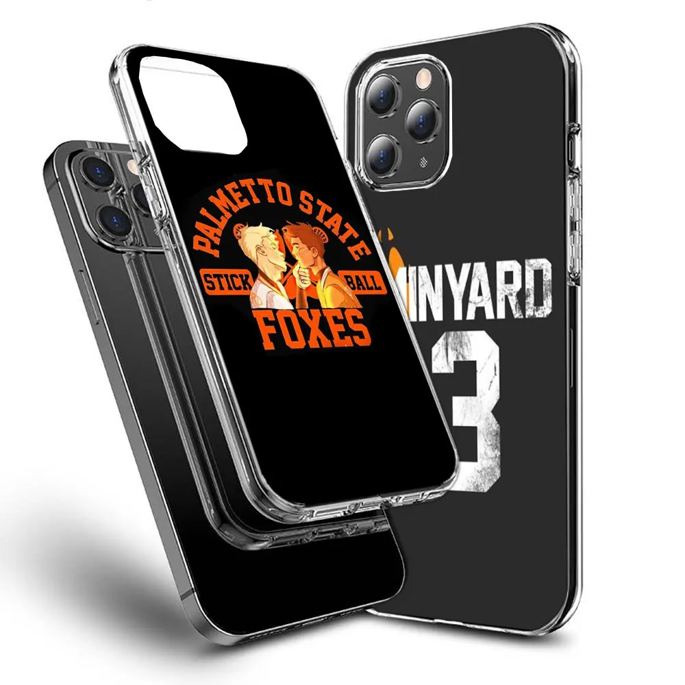 Andreil All for the Game Palmetto State Foxes Phone Case For Apple Iphone 15+ 14 Plus 16 Pro Max 12 13 Mini 11 Pro X XS Max XR C