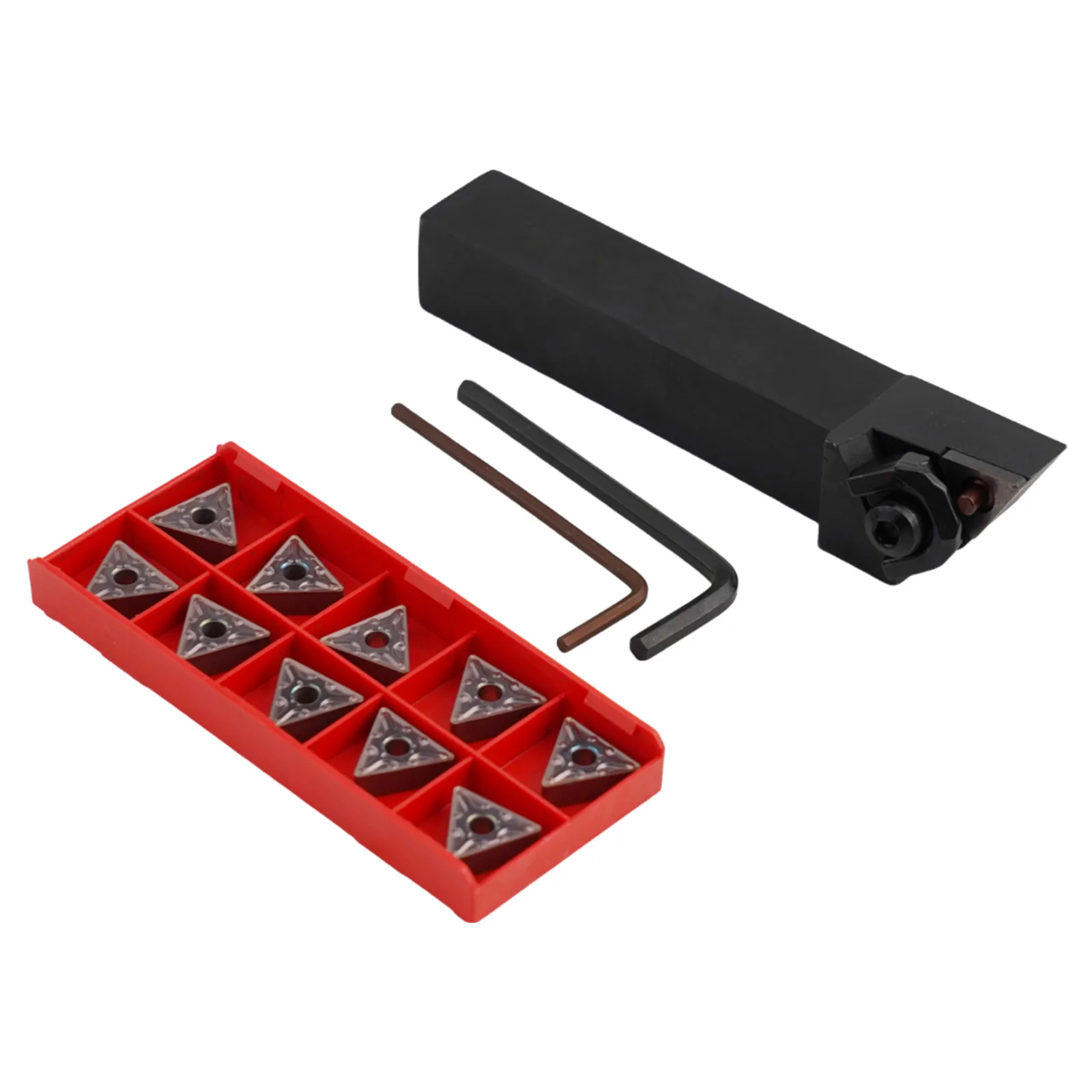 TNMG160408 Carbide Insert for WTJNR2020K16 for lathe Turning Tool Holder Consistent Performance in Dirty Environments