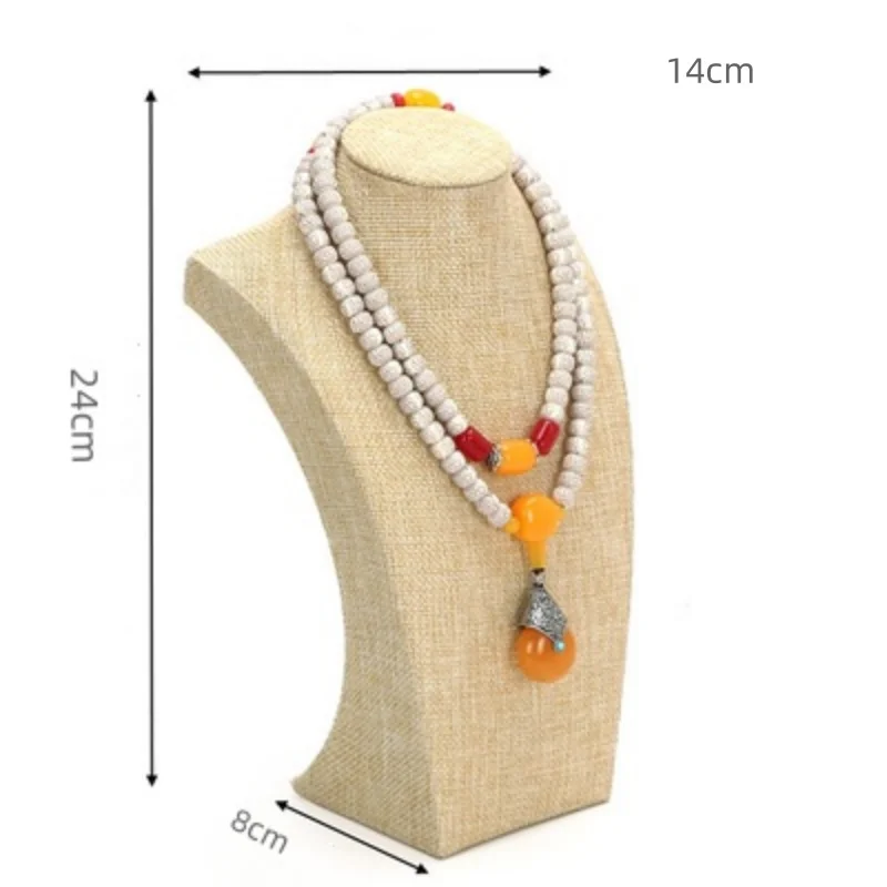 NONE Porträt Halskette Display Anhänger Organizer Schmuck Display Ständer Schmuck Mannequin Büste Halskette Anhänger Fenster Display 4