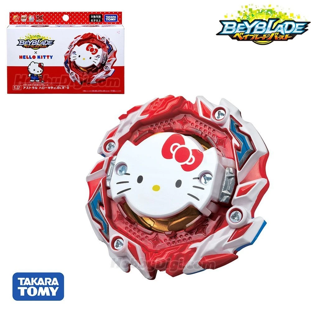 TAKARA TOMY BEYBLADE BURST B-00 BOOSTER ASTRAL HELLO KITTY