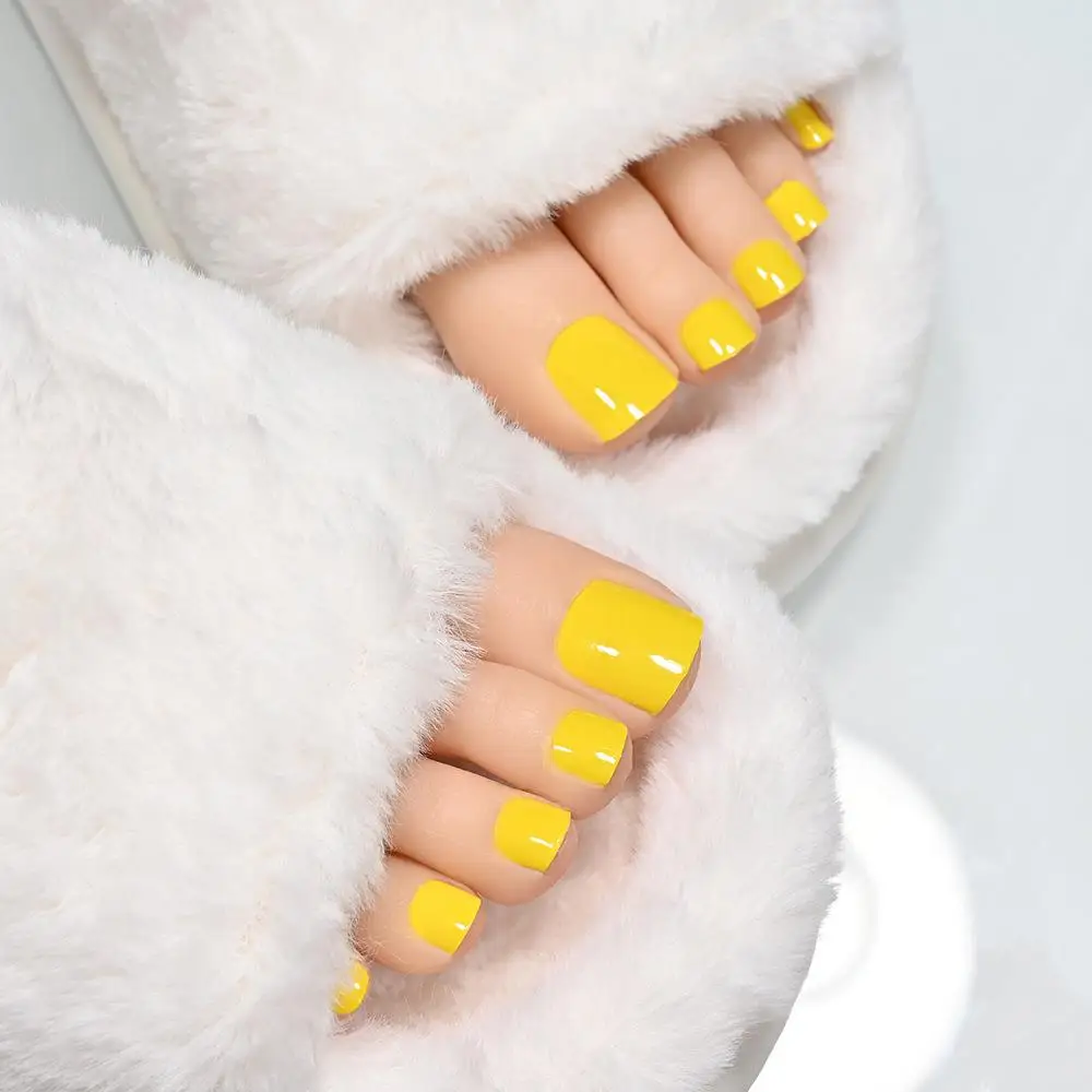 Mostra la bianchezza Adesivi per unghie dei piedi in tinta unita Adesivi per unghie alla moda impermeabili Manicure Involucri per unghie in lamina adesiva a copertura totale