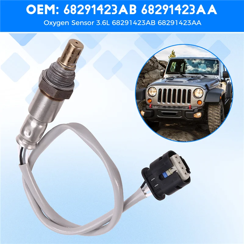 A95E-For Jeep Wrangler JL, Gladiator, RAM PROMASTER (VF) Oxygen Sensor 3.6L 68291423AB 68291423AA