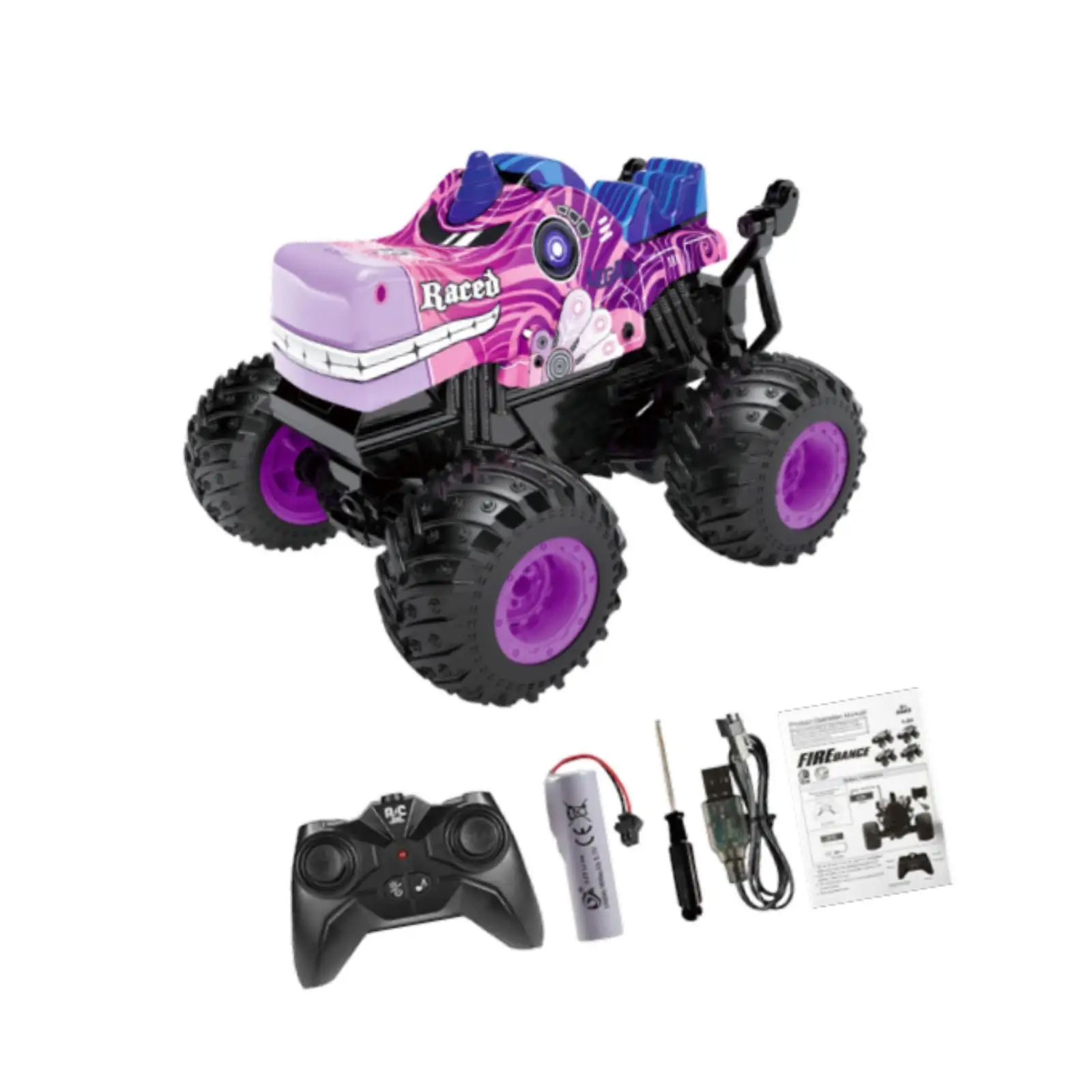 Remote Control Car Electric Hobby Toy 360° Rotation Toy Car RC Stunt Car Off Road Vehicle for Kids 6-13 Year Old Birthday Gifts