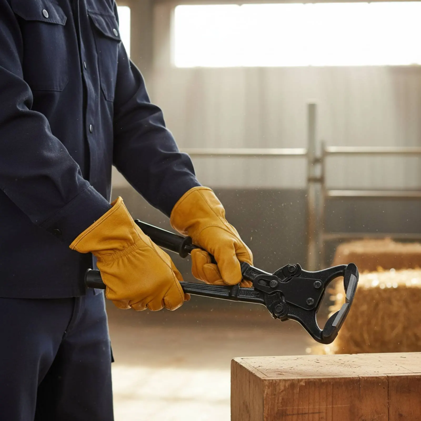 

Livestock Hoof Clippers Sharp Cutting Blade Cow Hoof Trimmer Trimming Shears Easy to Use Farm Tool Rustproof for Vets