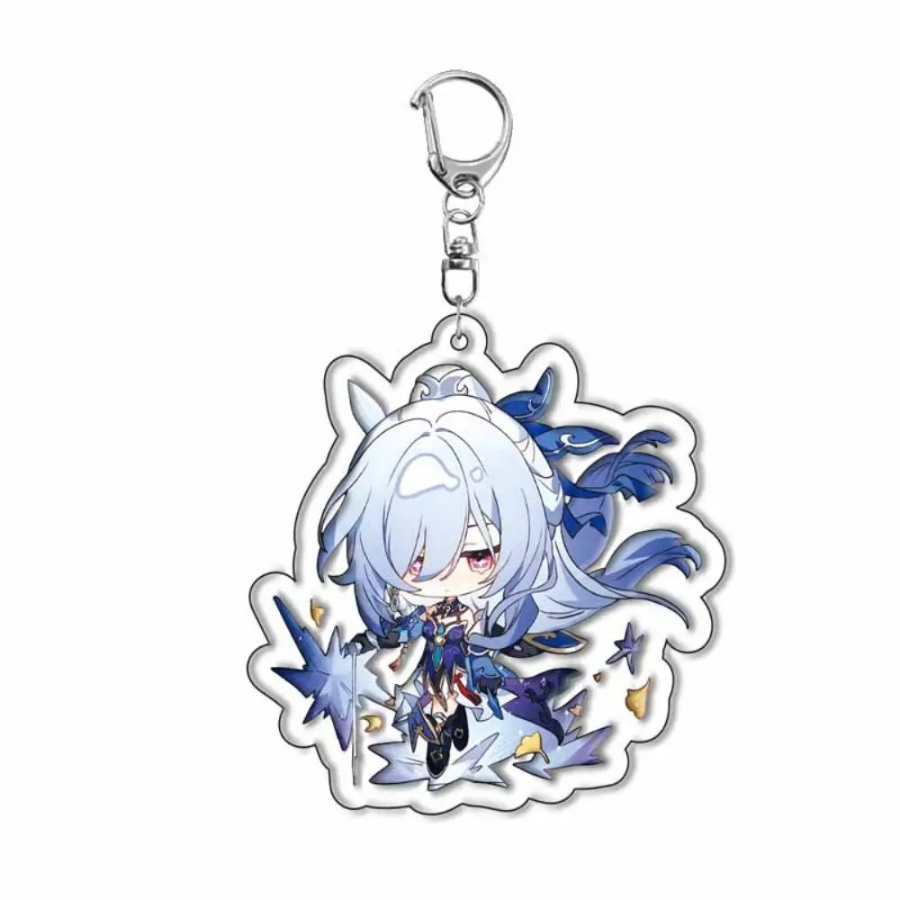 Nowy Fuan Xuan Honkai: Star Rail brelok Kafka 7 marca Anime gra wisiorek akcesoria do kostiumów Prop odznaka