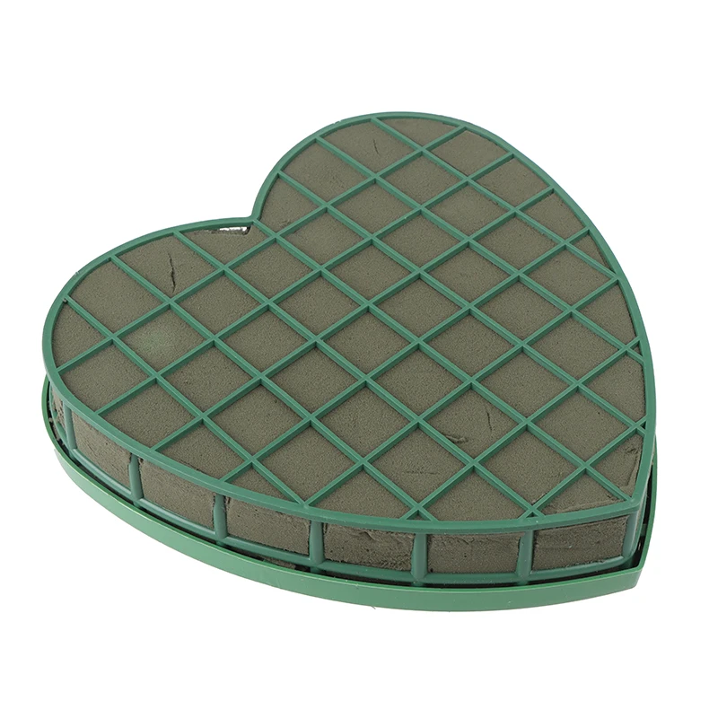 1Pc a forma di cuore fiore decorazione della tavola regalo puntelli forniture per matrimoni per feste ventosa in schiuma per auto floreale fresca