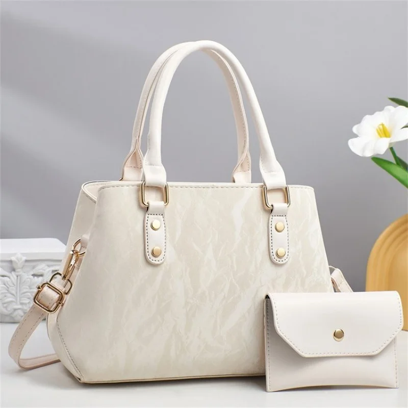 

Высококачественный женский клатч со съемной цепочкой для плеч, роскошный атласный кожаный микс