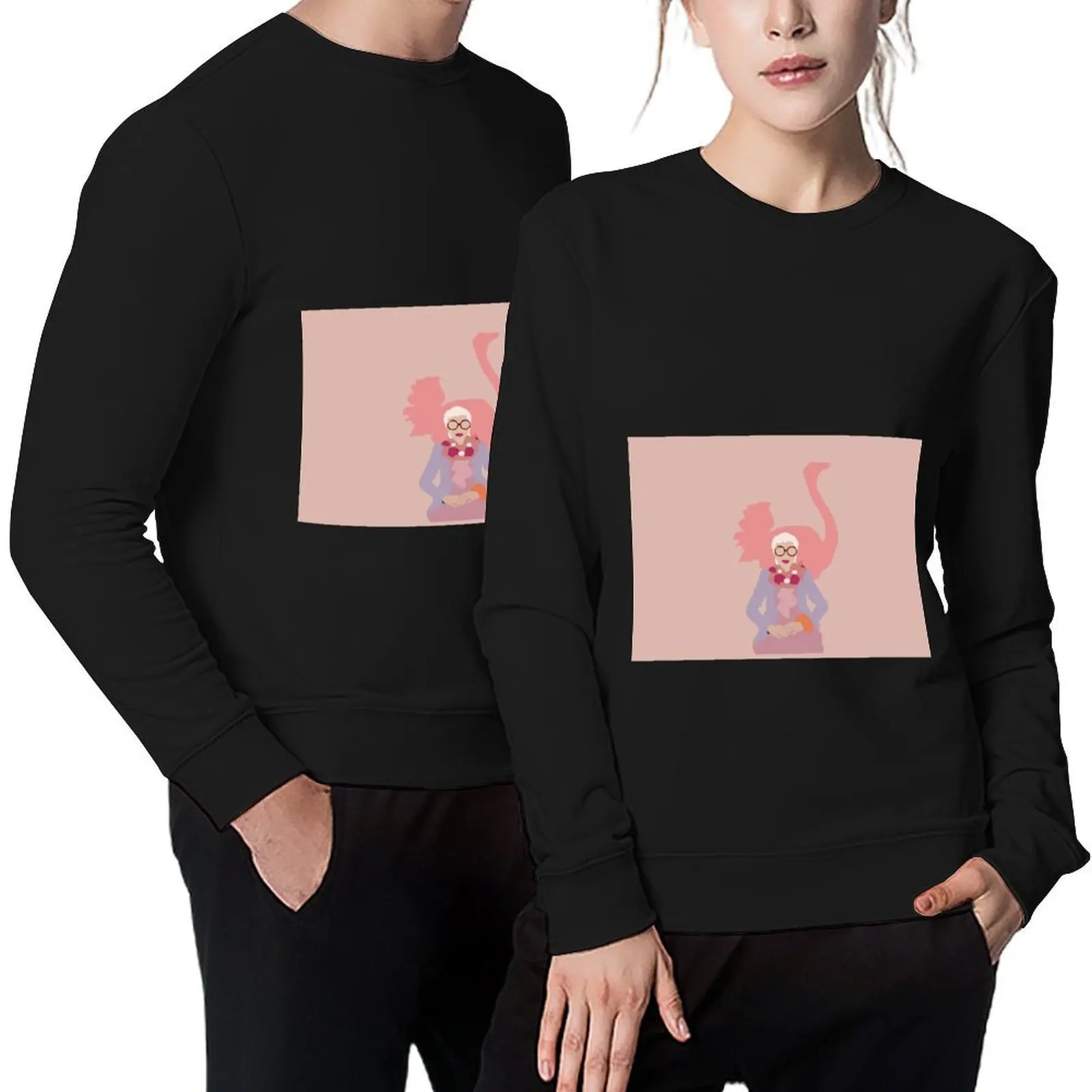 

Iris Apfel Pullover anime clothes autumn men's clothes aesthetic clothing graphic sweatshirts