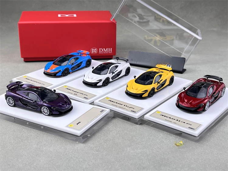 DMH Model 1:64 P1 Yellow Purple Blue Resin Model Car