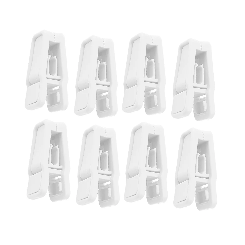 

30pcs Plastic Clothespins Hard Serrated Jaws Non-Slip Laundry Pegs For Hanging Clothes Towels Bags White Multi-Purpose