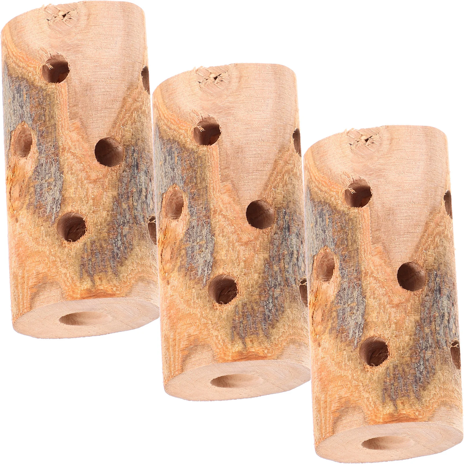 

3Pcs Apple Wood Chewing Sticks Grinding Playthings for Hamsters Rabbits Guinea Pigs Small Pets Chewing