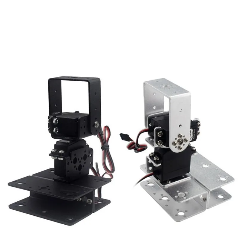 MG996 Silver 2 Dof Rotating Base Robot Manipulator Metal Alloy Mechanical Gimbal For Arduino Robot DIY Kit Programmable Platform
