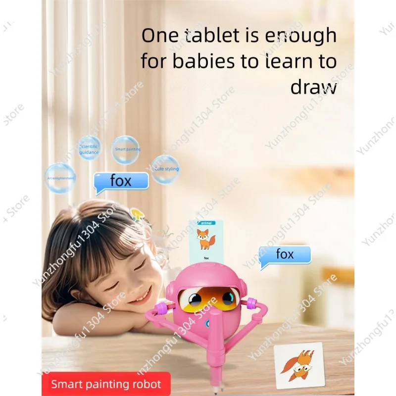 

Робот-художник для раннего развития. Детское просвещение. Интеллектуальный робот-художник. Детские игрушки