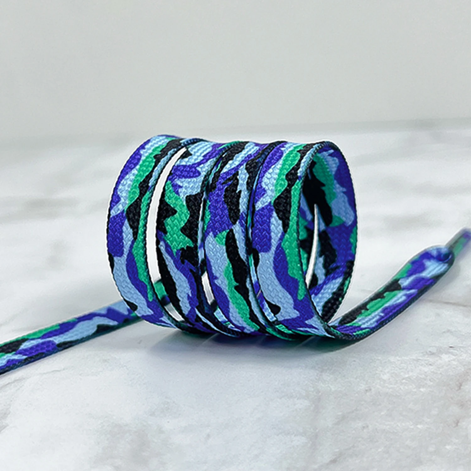 Camouflage Print Flat Shoe Laces Creative Sports Shoes Strings Shoelaces 100cm Sports Bootlaces Printing Shoes Accessories image 6