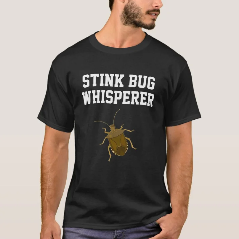 Stink Bug Whisperer Entomology T-Shirt 100% Cotton O-Neck Summer Short Sleeve Casual Mens T-shirt Size S-3XL