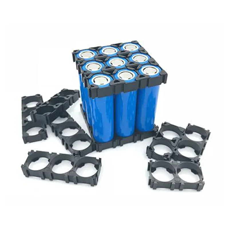 

500PCS 18650 Battery Safety Anti Vibration Holder Cylindrical Bracket V0 Fireproof Material Li-ion Cell Battery Support Stand
