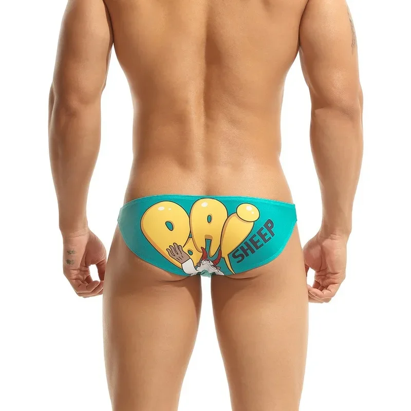 Sexy Low-waisted Men Bikini Swimwear Swimming Briefs Quick Dry Breathable Swimsuit Board Shorts Sport Swim Surfing Bathing Suit