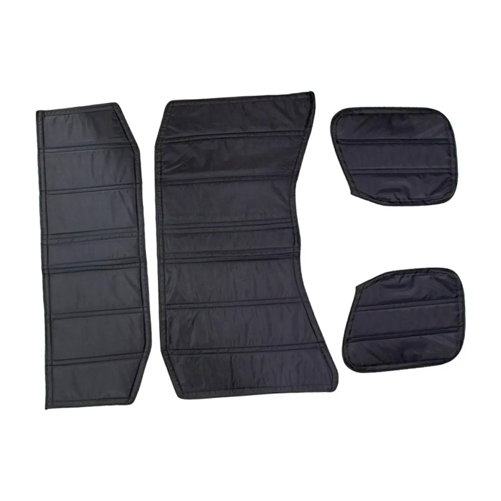 

Car Roof Heat Insulation Cover Set Black for Jeep Wrangler JL 2018 2019