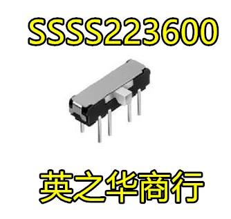 30pcs original new SSSS223600 double row 8-pin vertical 3-gear sliding switch in-line