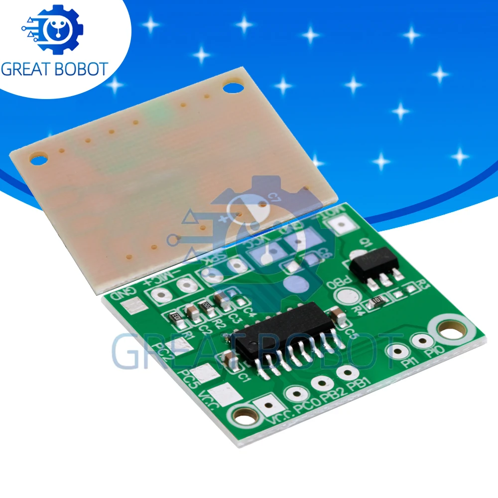 1~10PCS BS DIY Voice Record Intelligent Playback Module Sound IC Board Voice Change Module For Toy Gift Accessaries DC 3V-5V