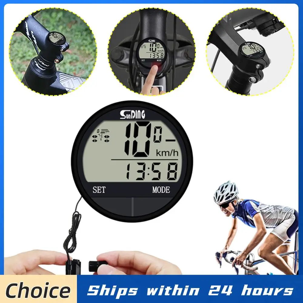 

Велокомпьютер с экраном для велосипеда, спидометр для горного велосипеда, велокомпьютер для мужчин, женщин, подростков, велосипедистов, для активного отдыха на велосипеде