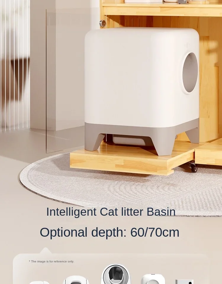 

Дом для виллы из цельного дерева может положить автоматическую раковину с tlitter, интеллектуальный дом со свежим воздухом и настраиваемым кошачьим кабинетом