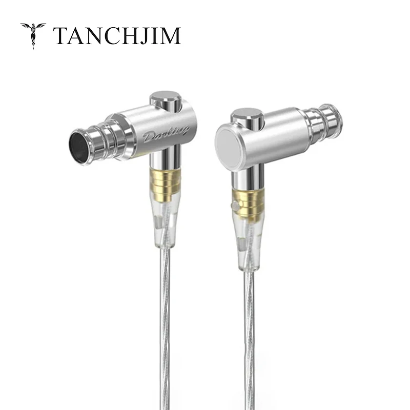 

TANCHJIM Darling Earphones in-ear HiFi Wired Headphones Hybrid Technology Earbuds with Detachable MMCX Jack 3.5mm Plug Headset