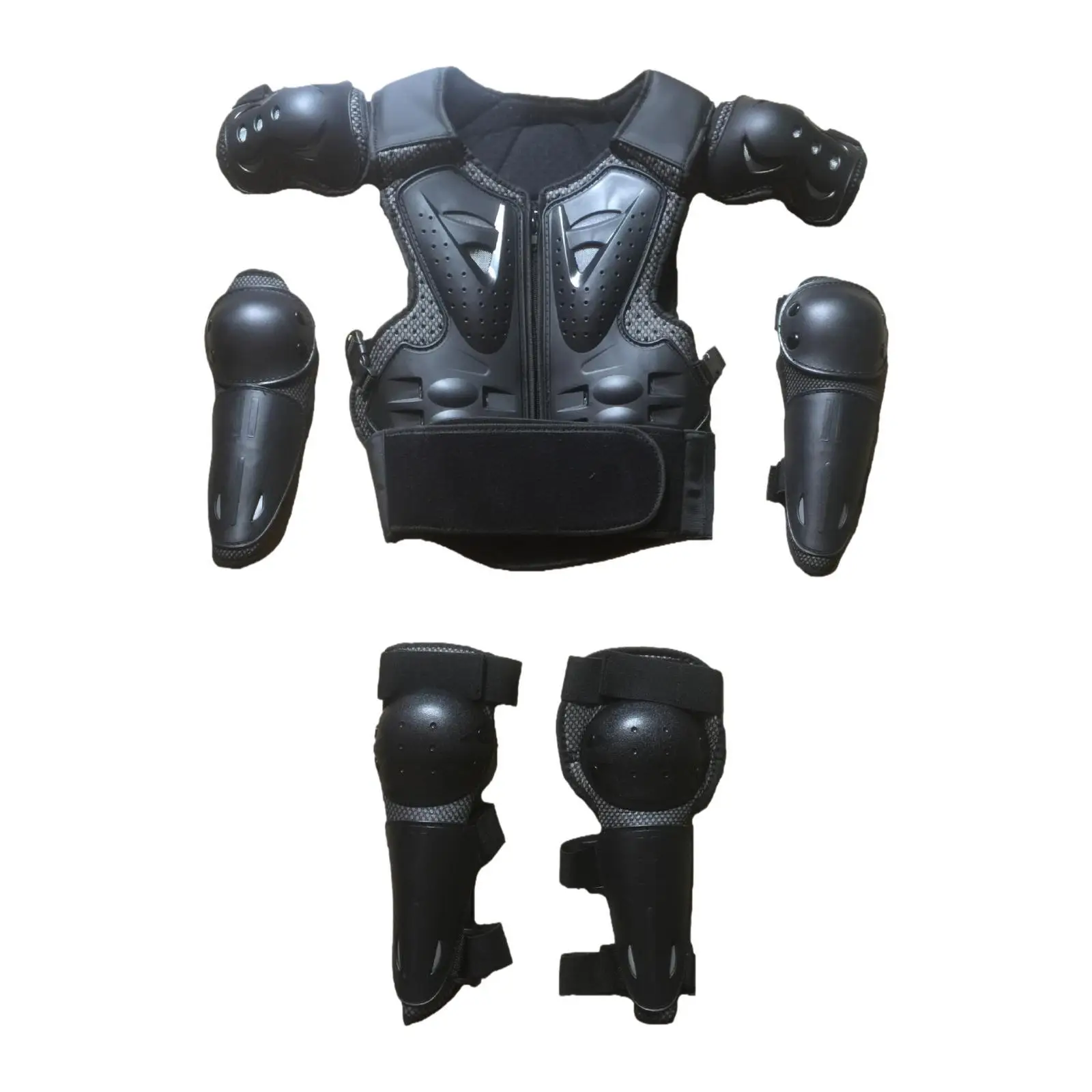 

Kids Motorcycle Full Armor Suit Riding Protective Gear Knee and Elbow Pads for