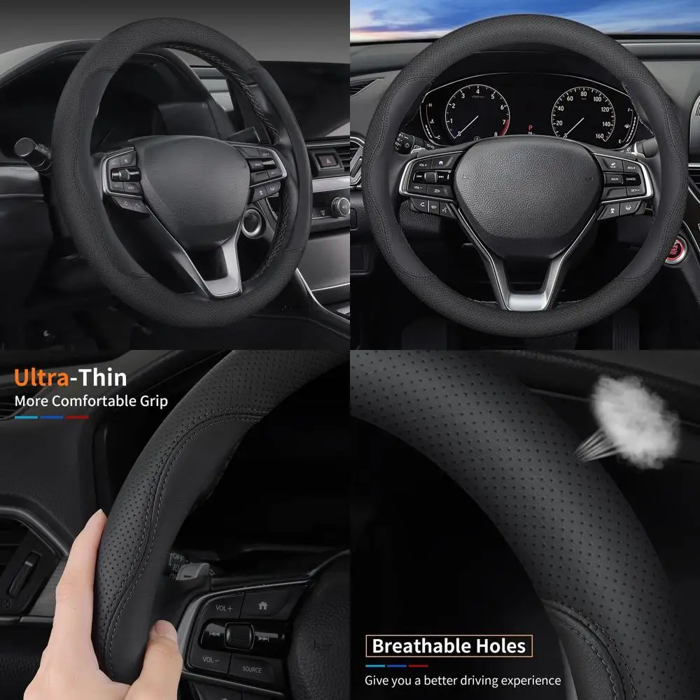 

Car Steering Wheel Cover for Ford F150 F250 F350 Super Duty Expedition Toyota Tacoma Tundra 4Runner RAM 1500 2500 3500 Lexus GX