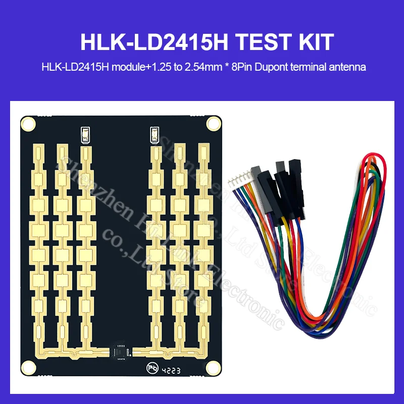 Vendita calda LD2410 LD2450 LD210C 24GHz sensore Radar di presenza umana con movimento a onde millimetriche LD2410S LD2420 LD2415H LD8001H Kit modulo