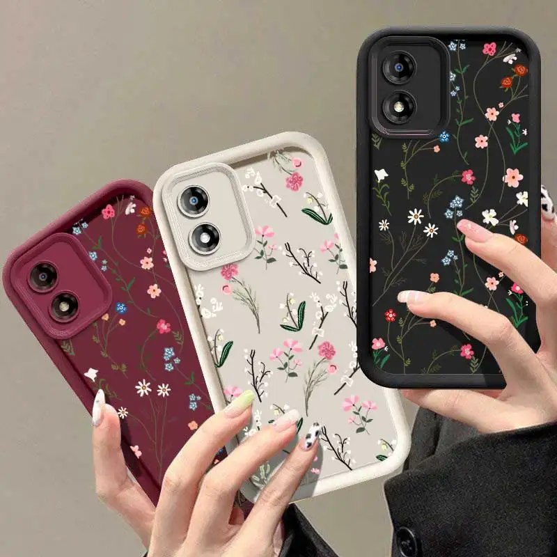 E13 Whispers Among Flowers Sky Eye Ladder Phone Case For Motorola Moto E40 E32 E30 E22i E22 E13 Cover