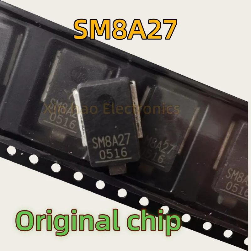 10PCS/LOT  original SM8A27 DO-218AB TVS Transient suppression stabilivolt Diode DO-218AB Stabilo Quick spot delivery