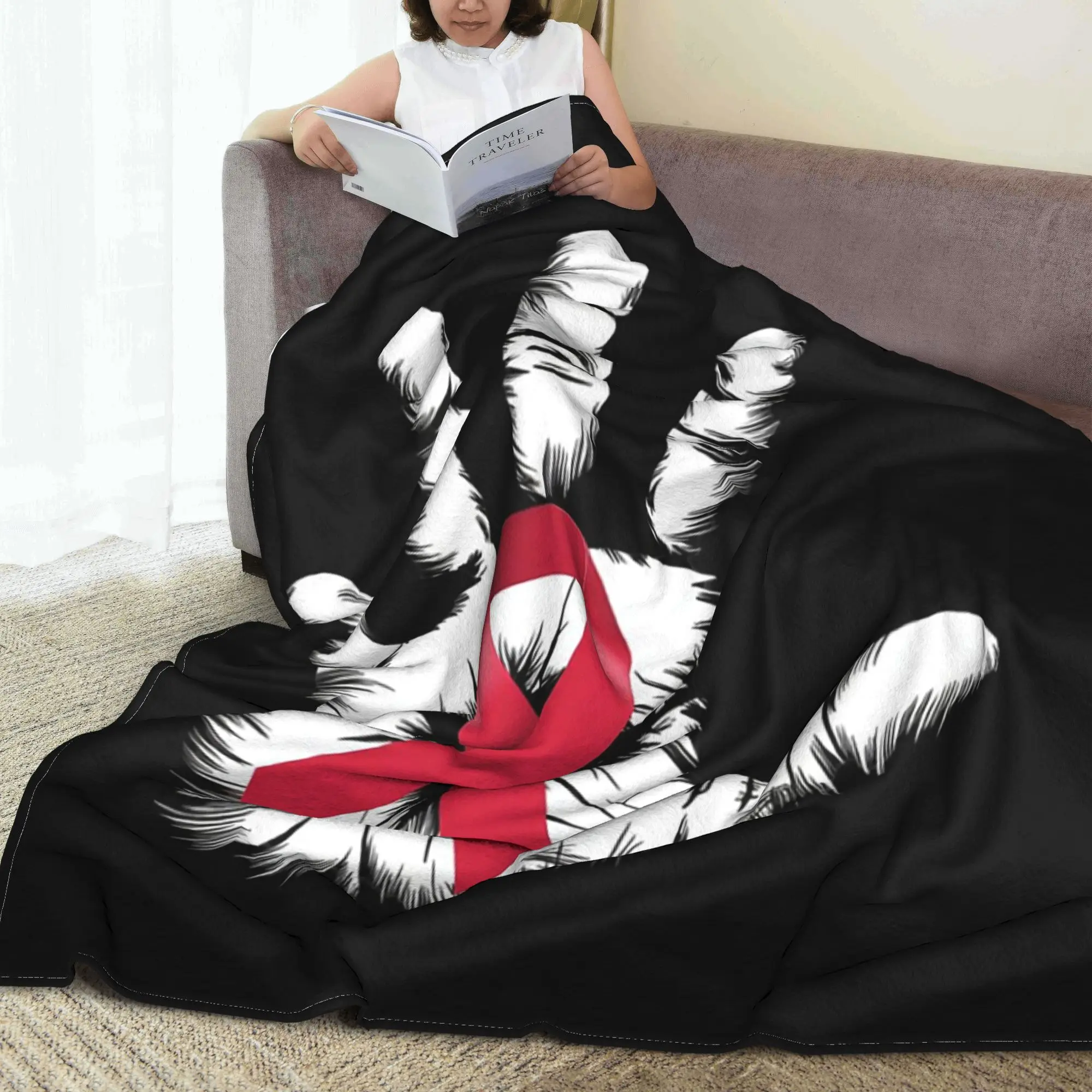 Sepsis awareness for men, Sepsis for kids, sepsis for youth Blankets Portable Fleece Throw Blanket for Couch Bedding Outdoor