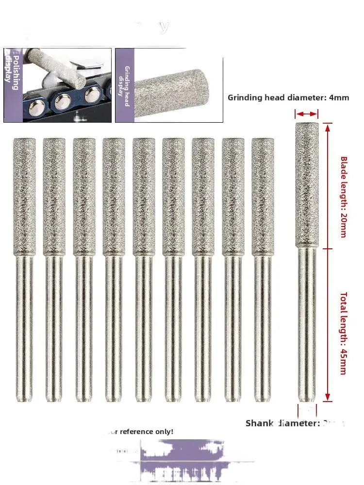 Accessori per testine smerigliatrici da 4,0 mm di piccole motoseghe [2 pezzi]